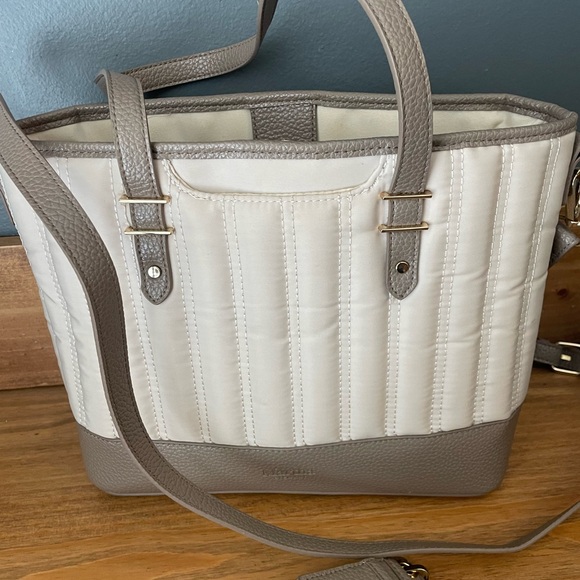 Martha Stewart Shoulder asking Bag Purse Cream Wallet - Picture 4 of 6